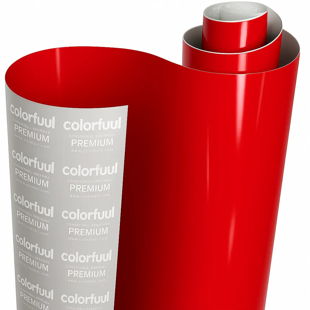 Winylowa folia na samochody w kolorze Candy Red Ultra Gloss