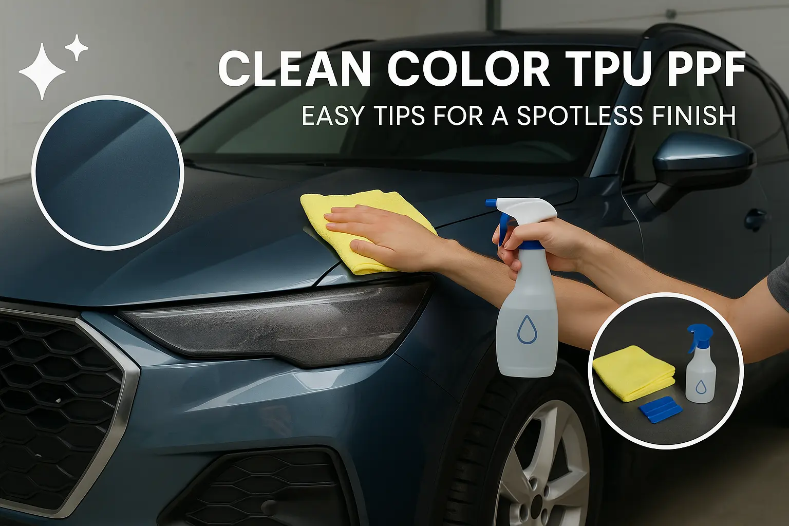 Czysty kolor TPU PPF