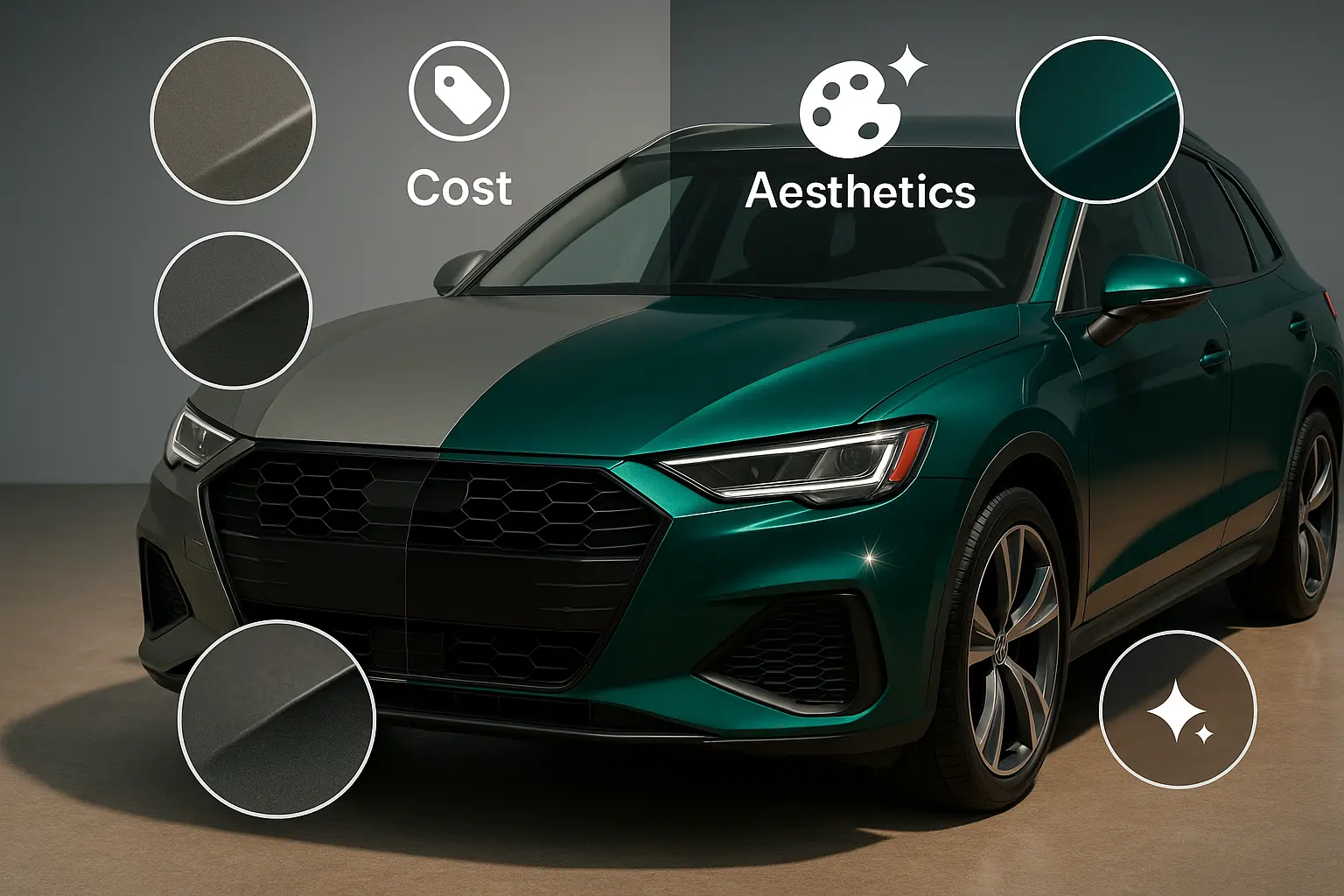 Kolorowy TPU – koszt PPF vs estetyka