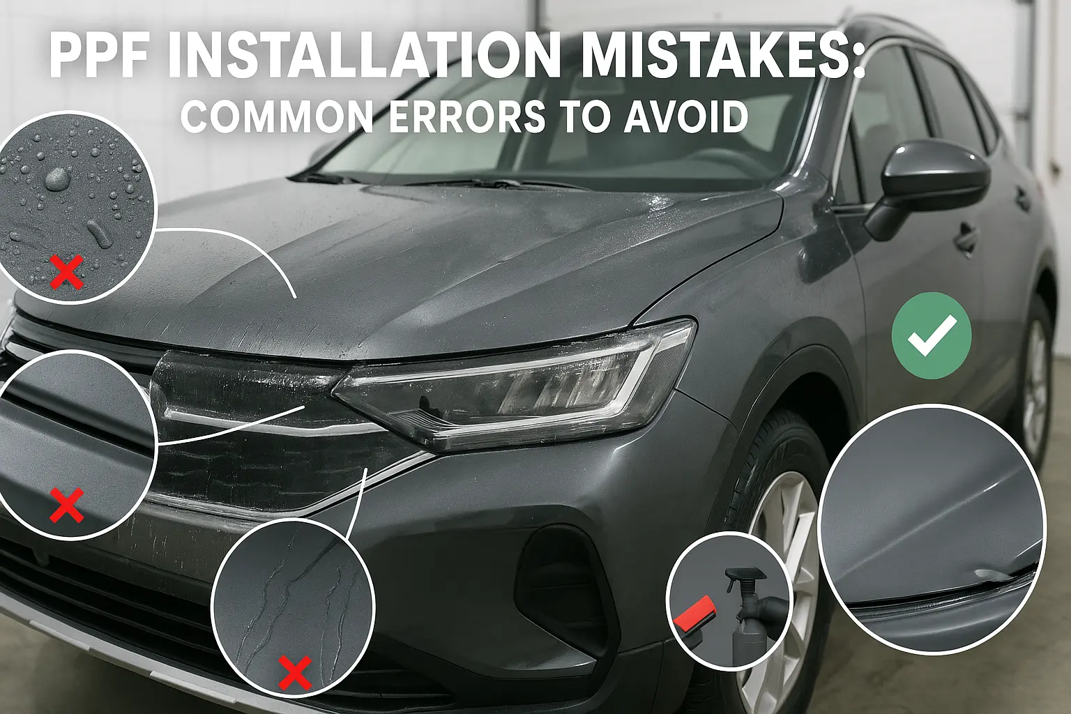 Błędy instalacyjne PPF