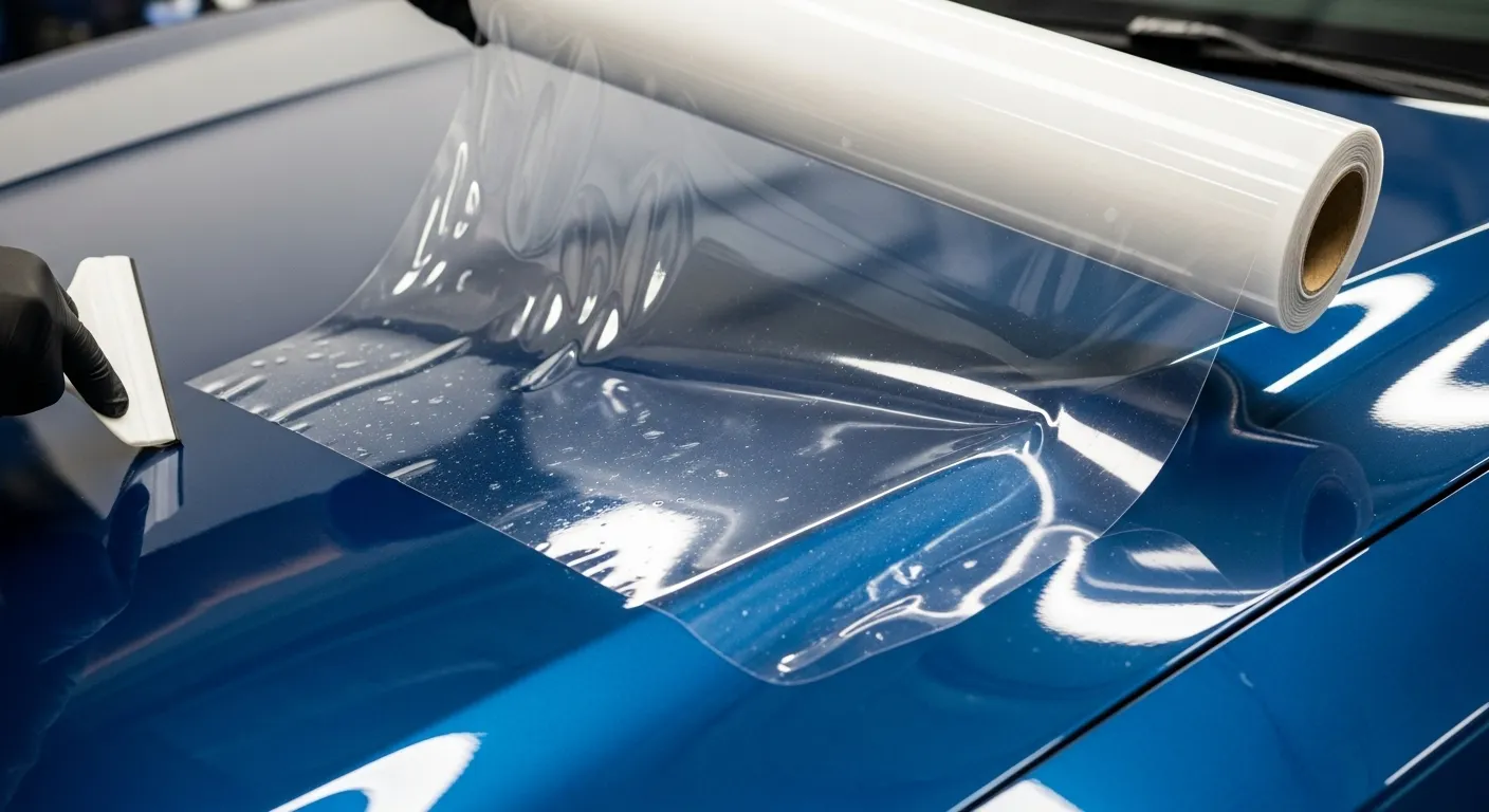 Folia TPU odporna na zarysowania