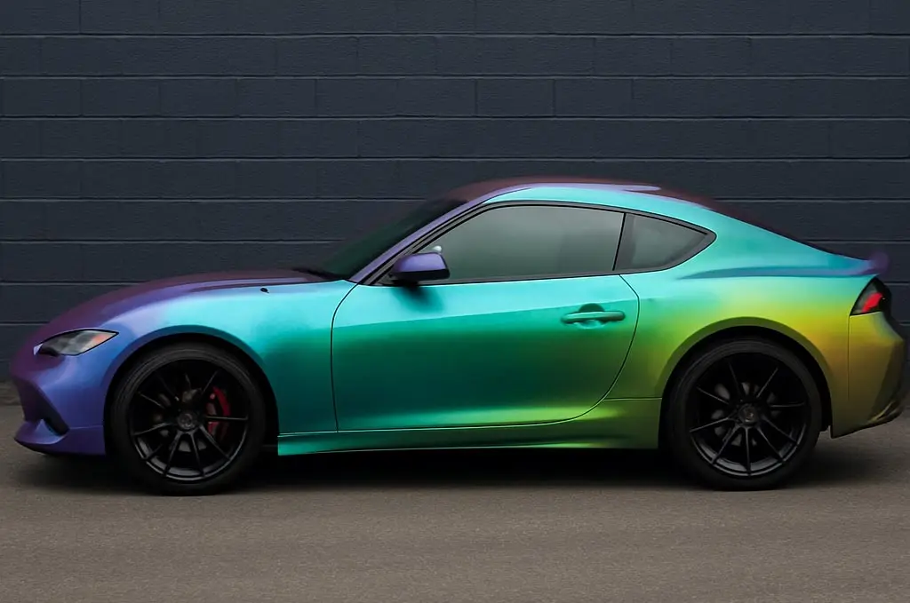 Colour Shift Car Wraps
