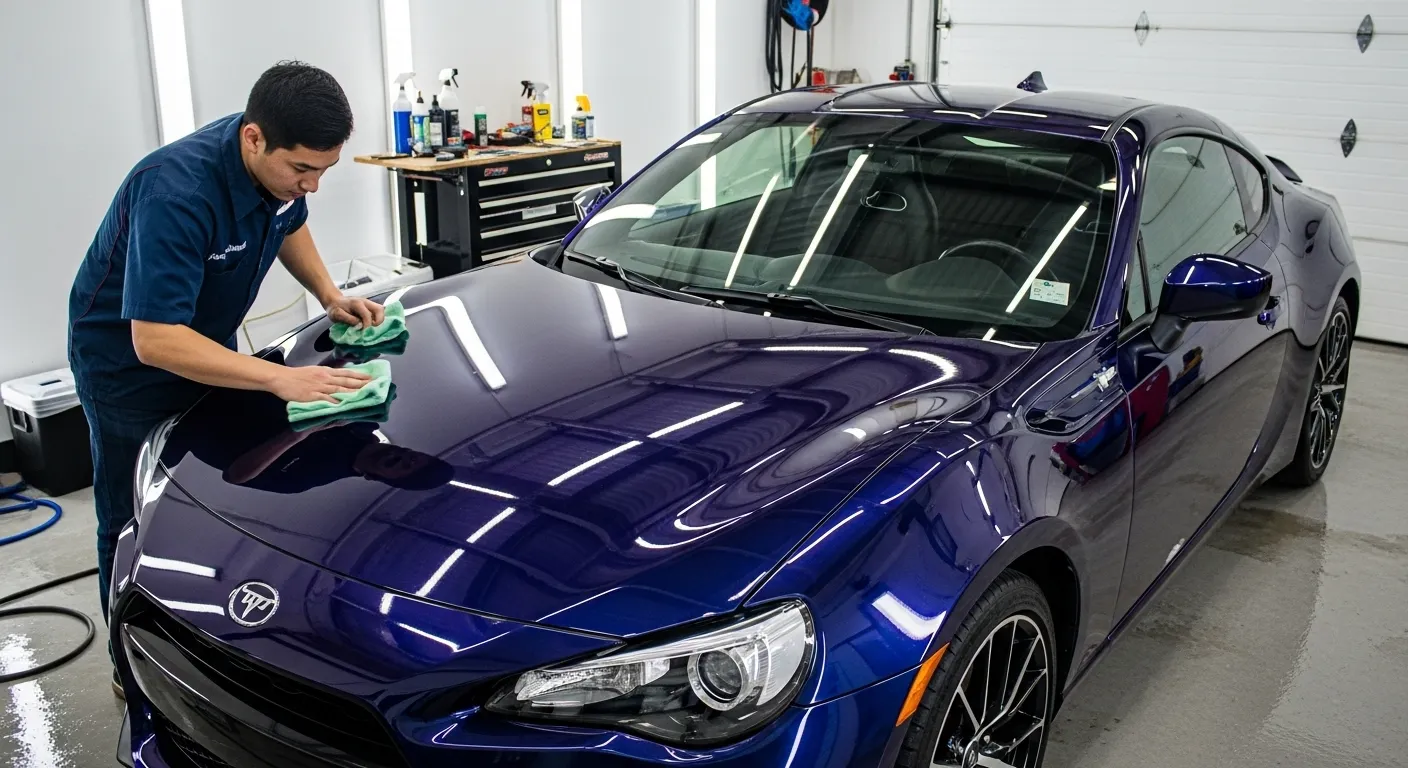 maintain midnight purple paint